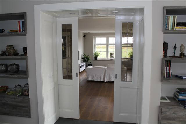 Extra kamer maken door schuifwand op de Zuidas