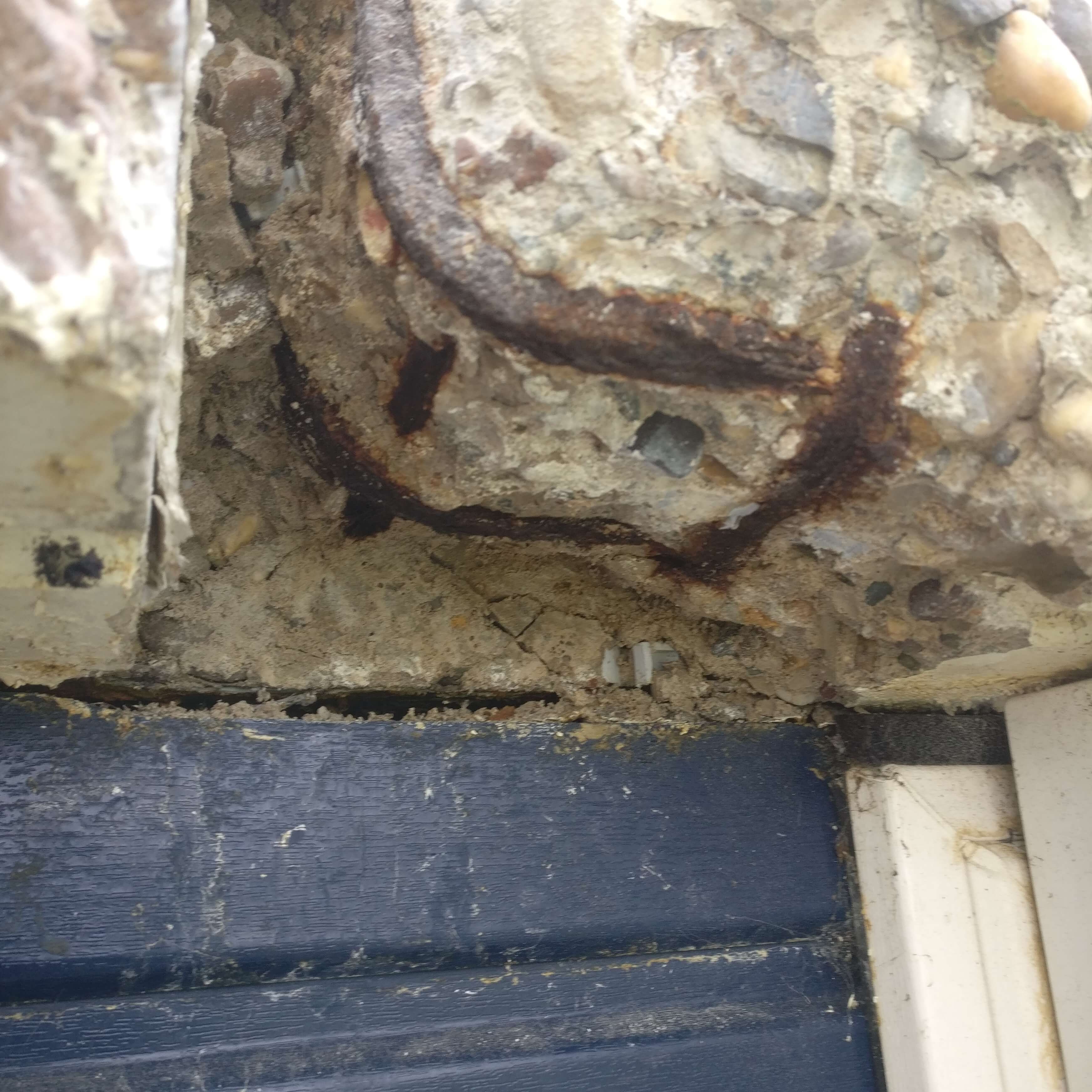 Betonrot reparatie
