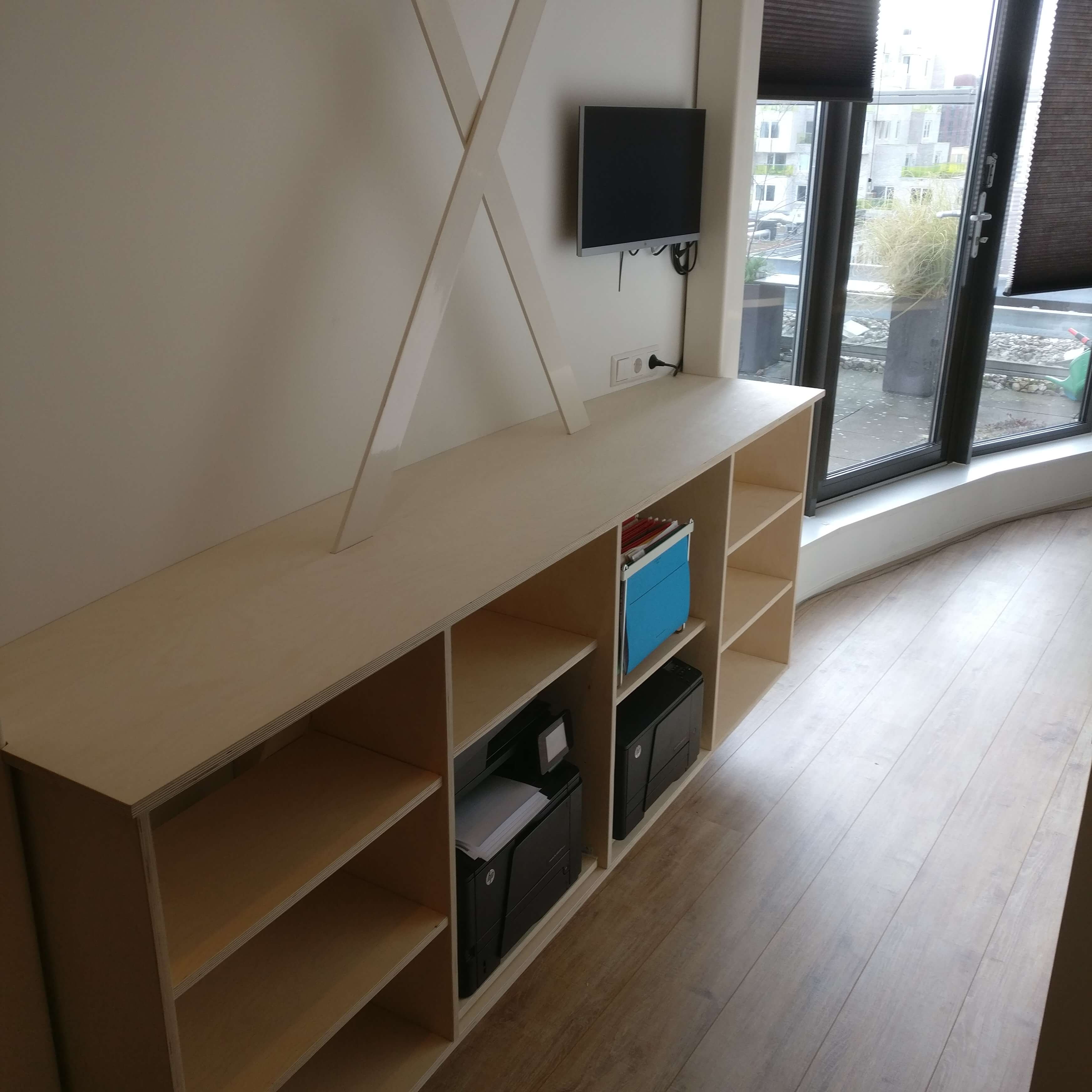Zevende designkast op maat Zuidas
